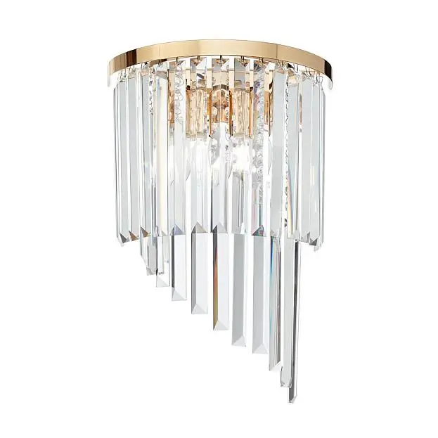 Настенный светильник Ideal Lux Carlton AP3 Oro 213491 Настенный светильник Ideal Lux Carlton AP3 Oro 213491