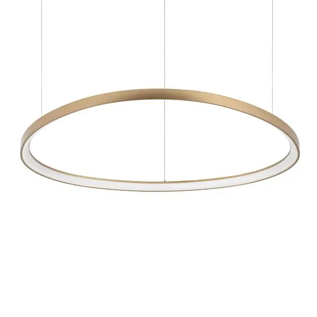 Подвесной светильник Ideal Lux 307701 GEMINI SP D105 OTTONE Подвесной светильник Ideal Lux 307701 GEMINI SP D105 OTTONE