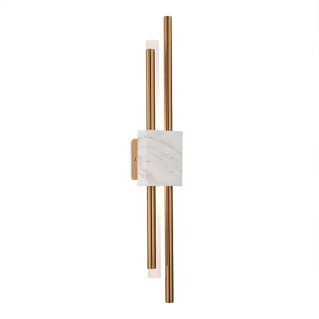 Бра Латунь/Латунь, Белый LED 2*3W 3000K ST-Luce SL6116.351.02 BRIGHTON Бра Латунь/Латунь, Белый LED 2*3W 3000K ST-Luce SL6116.351.02 BRIGHTON