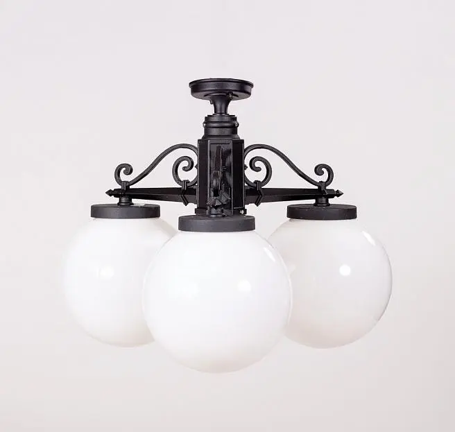Потолочный светильник уличный Oasis Light 88270LA/3 Bl GLOBO L Потолочный светильник уличный Oasis Light 88270LA/3 Bl GLOBO L