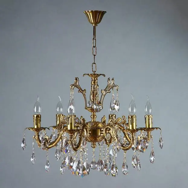 Подвесная люстра Ambiente Granada 2118/6 AB Tear drop Подвесная люстра Ambiente Granada 2118/6 AB Tear drop