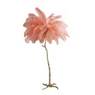 Торшер Delight Collection BRFL5014 pink/antique brass Ostrich Feather