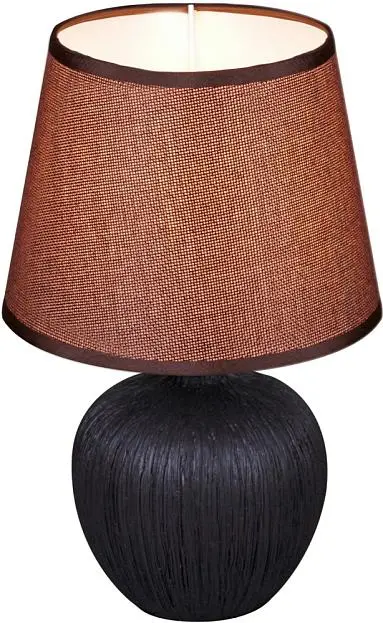 Интерьерная настольная лампа Reluce 98570-0.7-01 dark brown Интерьерная настольная лампа Reluce 98570-0.7-01 dark brown