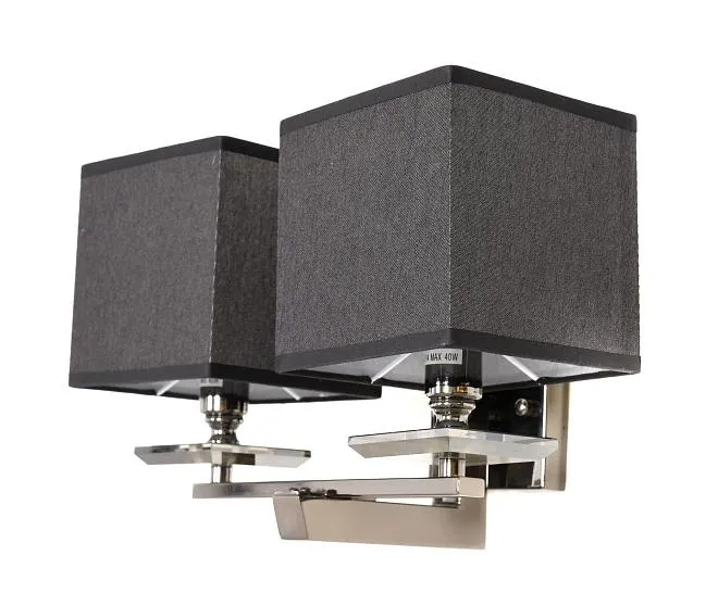 Бра Lumina Deco LDW 1248-2 BK Flianelo Бра Lumina Deco LDW 1248-2 BK Flianelo