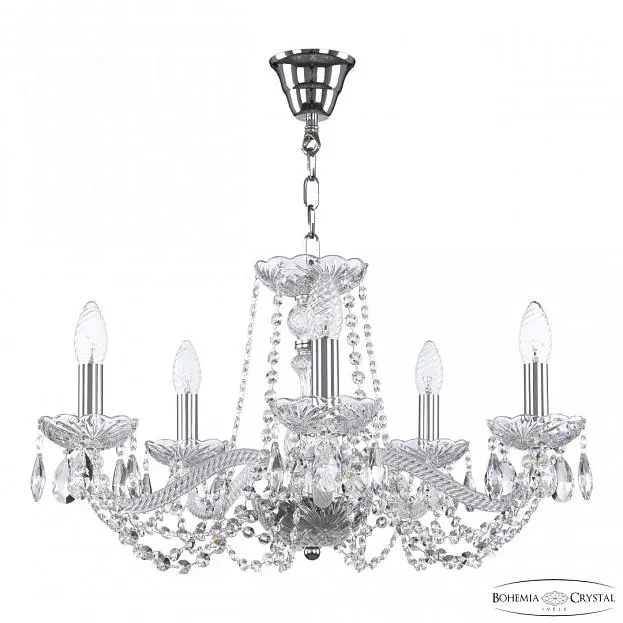 Люстра хрустальная Bohemia Ivele Crystal 119/5/200 Ni Люстра хрустальная Bohemia Ivele Crystal 119/5/200 Ni