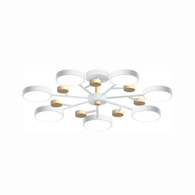 Потолочный cветильник LED4U L3205-800 WH Потолочный cветильник LED4U L3205-800 WH