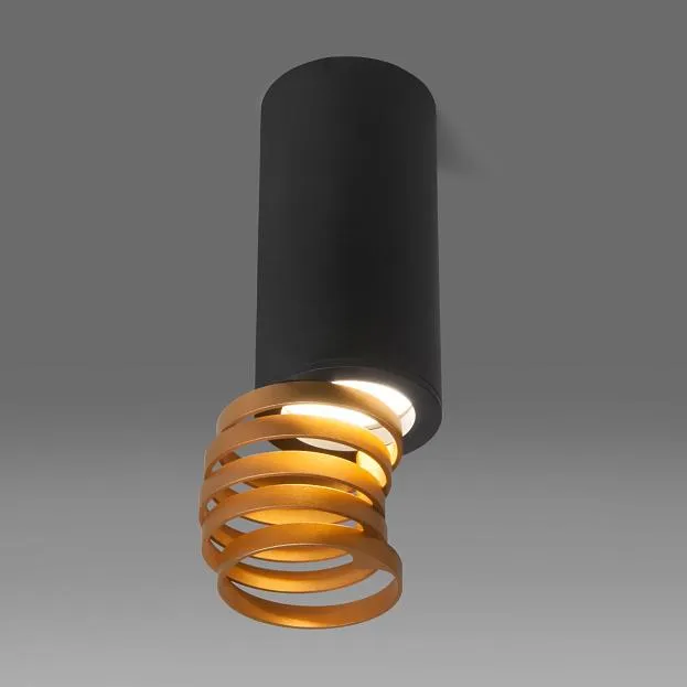 Потолочный светильник Elektrostandard DLN102 GU10 черный/золото a047747 DLN102/DLN103 Потолочный светильник Elektrostandard DLN102 GU10 черный/золото a047747 DLN102/DLN103