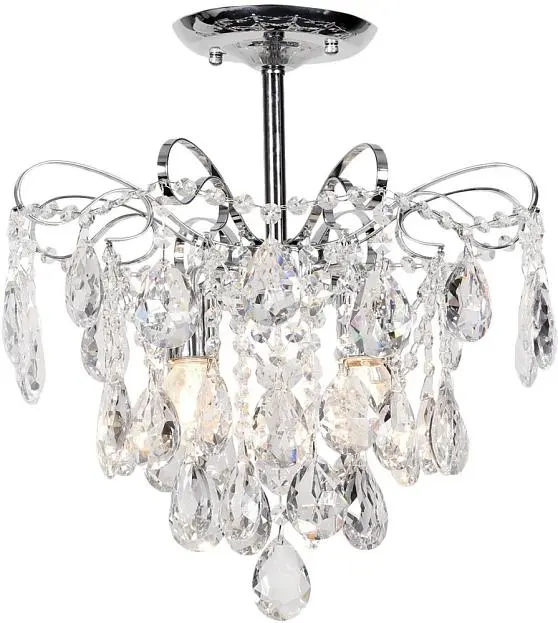 Потолочная люстра Escada 682/4PL Chrome Crown Потолочная люстра Escada 682/4PL Chrome Crown