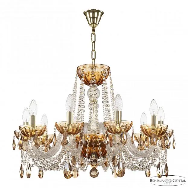 Люстра Bohemia Ivele Crystal 5402/10/240 G Amber/M-1H K721 Люстра Bohemia Ivele Crystal 5402/10/240 G Amber/M-1H K721