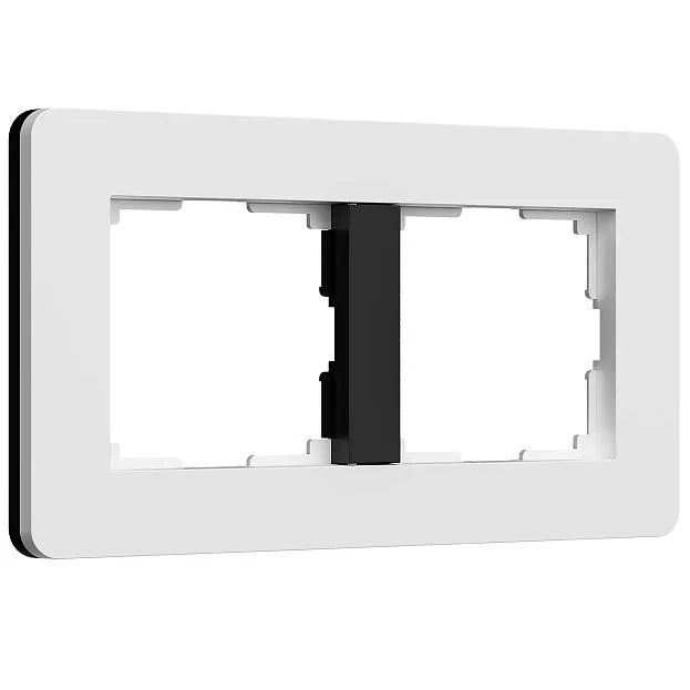 Рамка Werkel W0023068 Split белый/черный, soft-touch a067989 Рамка Werkel W0023068 Split белый/черный, soft-touch a067989