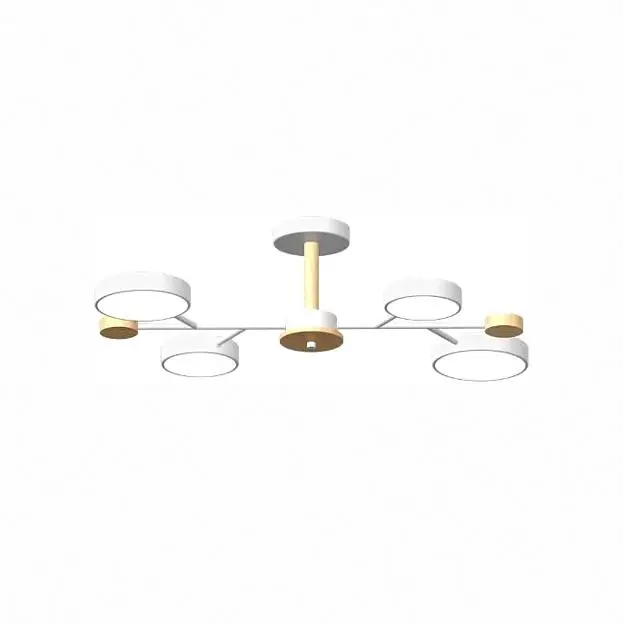 Потолочный cветильник LED4U L3213-670 WH Потолочный cветильник LED4U L3213-670 WH