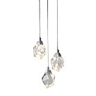 Подвесной светильник Delight Collection MD-020B-3 chrome Crystal rock