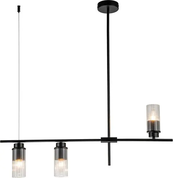 Потолочная люстра Escada 2100/3P Black Reverse Потолочная люстра Escada 2100/3P Black Reverse