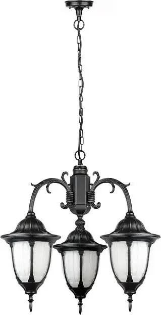 Уличный светильник подвесной Oasis Light 92170/3/16S Bl GENUYA Уличный светильник подвесной Oasis Light 92170/3/16S Bl GENUYA