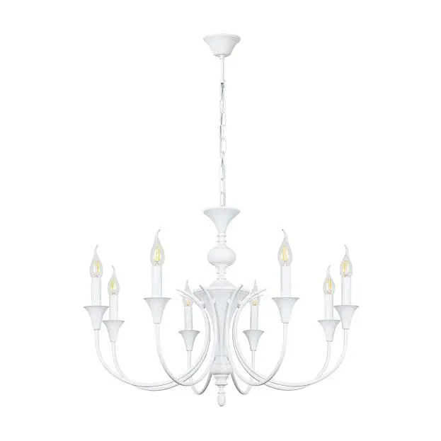 Подвесная люстра Arte Lamp A4094LM-8WH COLLINETTA Подвесная люстра Arte Lamp A4094LM-8WH COLLINETTA