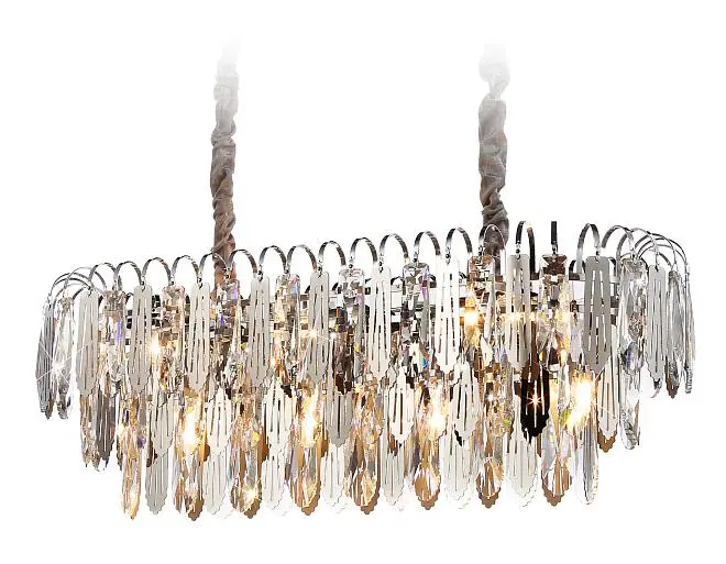 Подвесная люстра Ambrella light TR5259/10 CH/CL Подвесная люстра Ambrella light TR5259/10 CH/CL