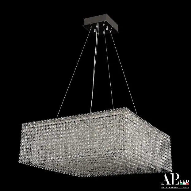 Люстра светодиодная хрустальная APL LED SH03.60.A.Ni.4000 Sicilia Люстра светодиодная хрустальная APL LED SH03.60.A.Ni.4000 Sicilia