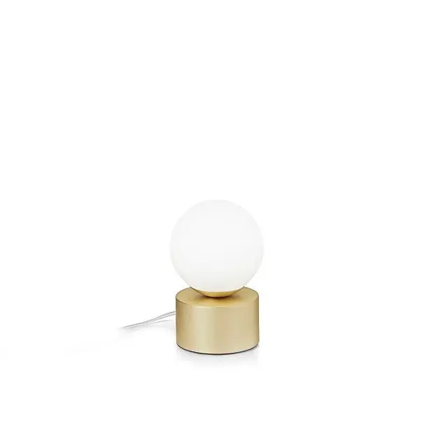 Настольная лампа Ideal Lux 292458 PERLAGE TL1 OTTONE Настольная лампа Ideal Lux 292458 PERLAGE TL1 OTTONE