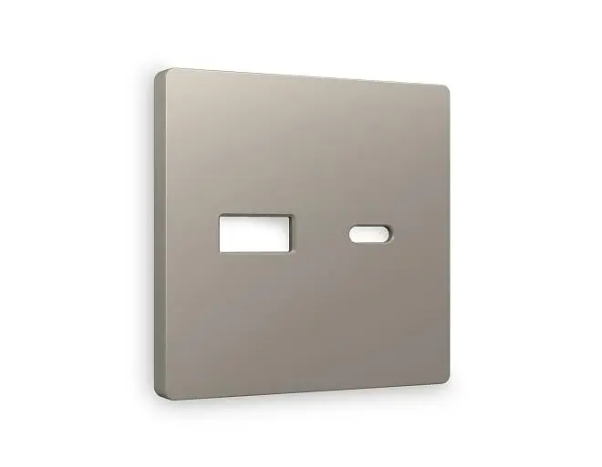 Лицевая панель ALFA (Серо-бежевый матовый) для розетки 2USB A+C Ambrella Volt AP3710 QUANT Лицевая панель ALFA (Серо-бежевый матовый) для розетки 2USB A+C Ambrella Volt AP3710 QUANT