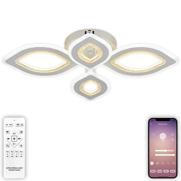 Накладная люстра Natali Kovaltseva LED LAMPS 81197 Накладная люстра Natali Kovaltseva LED LAMPS 81197