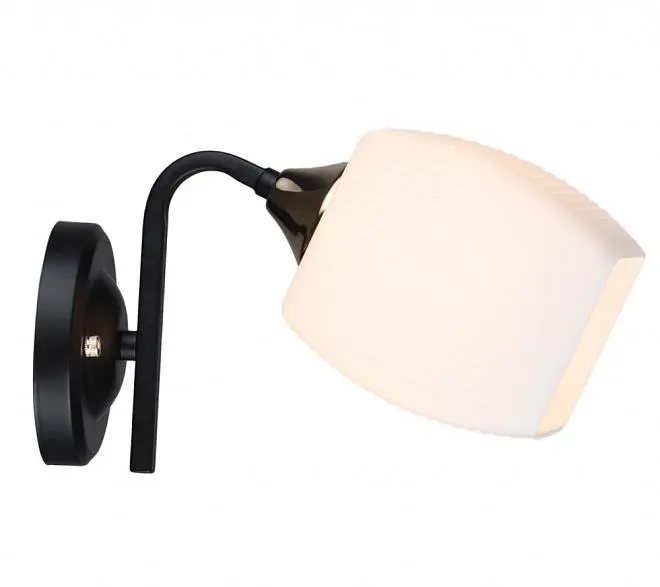 Бра Imex MD.5485-1-W-BK+FGD Бра Imex MD.5485-1-W-BK+FGD