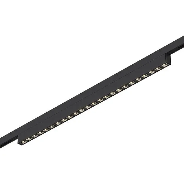Магнитный трековый светильник Черный LED 24V ST Luce ST666.436.20 SUPER5 Магнитный трековый светильник Черный LED 24V ST Luce ST666.436.20 SUPER5