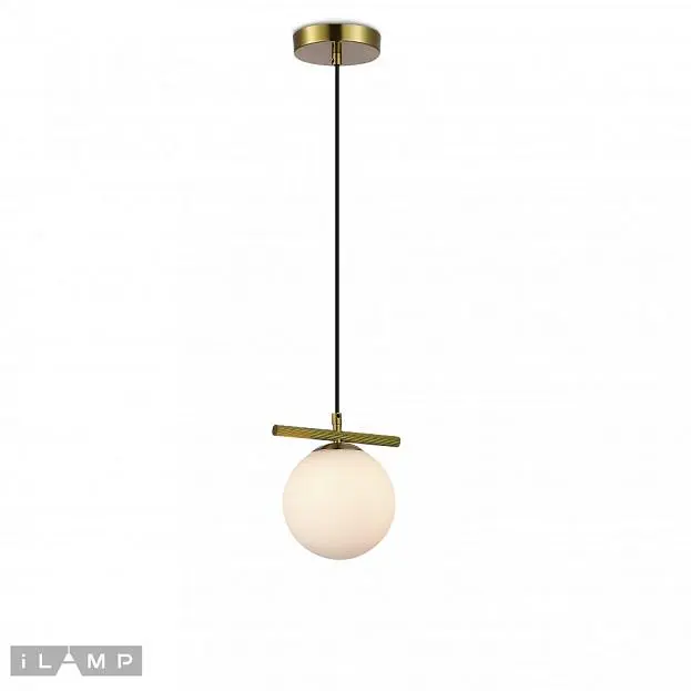 Подвесной светильник iLamp 2134-1 BR GOLDEN Подвесной светильник iLamp 2134-1 BR GOLDEN