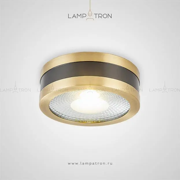 Точечный свет MEUD Размер S. Цвет Черный + Латунь. 5W Lampatron 5102-13042 Точечный свет MEUD Размер S. Цвет Черный + Латунь. 5W Lampatron 5102-13042
