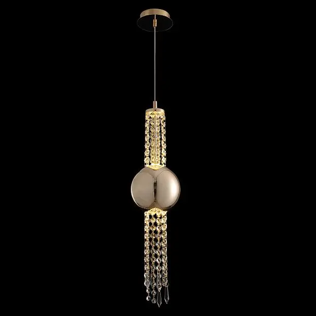 Светильник подвесной Crystal Lux NAVAJO SP3W LED GOLD Светильник подвесной Crystal Lux NAVAJO SP3W LED GOLD