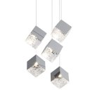 Подвесной светильник Delight Collection 10301P/5 silver Pyrite