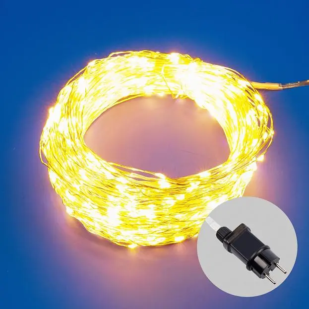 Гирлянда Uniel ULD-S5000-500/DTA/RC WARM WHITE IP44 DEW ULD Гирлянда Uniel ULD-S5000-500/DTA/RC WARM WHITE IP44 DEW ULD