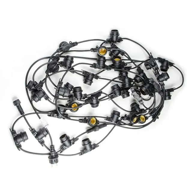 Гирлянда Uniel UDL-K120 200/E27/100M IP65 BLACK BELT-LIGHT Гирлянда Uniel UDL-K120 200/E27/100M IP65 BLACK BELT-LIGHT