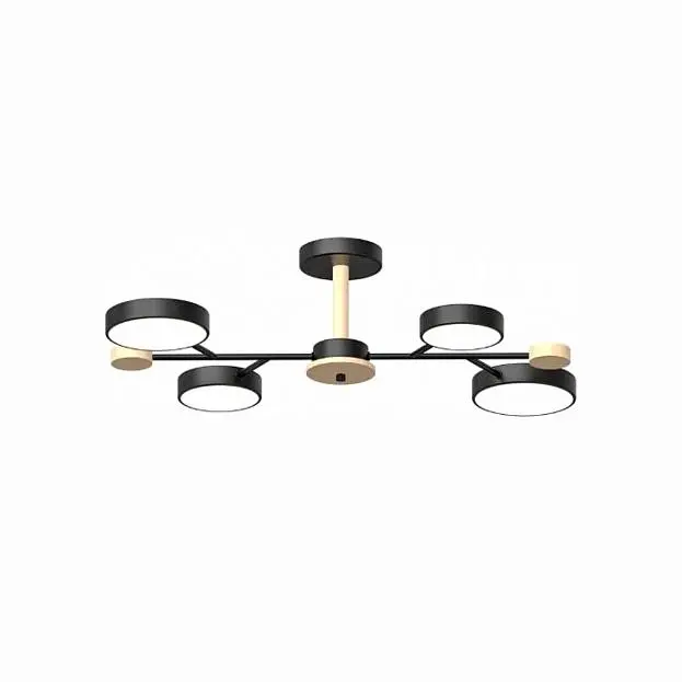 Потолочный cветильник LED4U L3213-670 BK Потолочный cветильник LED4U L3213-670 BK