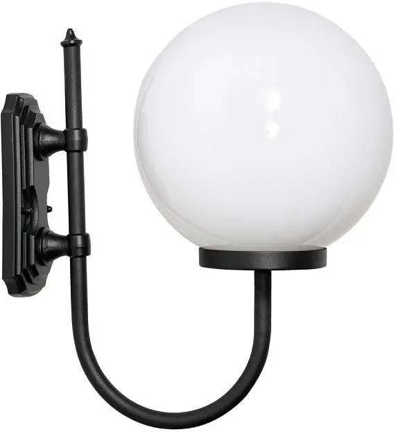 Настенный светильник уличный Oasis Light 88201L/10A Bl GLOBO L Настенный светильник уличный Oasis Light 88201L/10A Bl GLOBO L