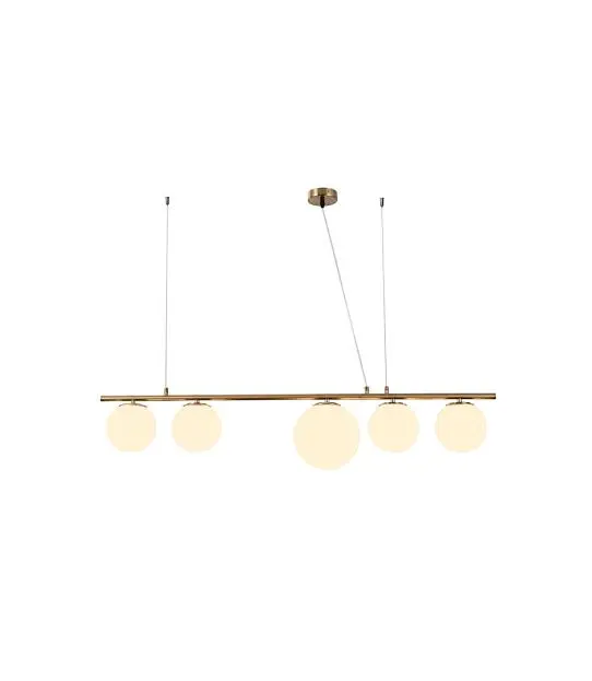Подвесной светильник Lumina Deco LDP 6012-5 MD+WT Baristica Подвесной светильник Lumina Deco LDP 6012-5 MD+WT Baristica