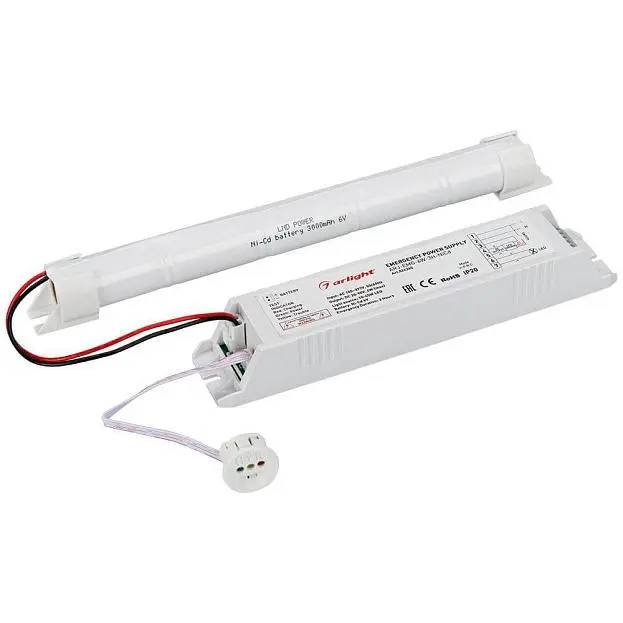 Блок аварийного питания Arlight 024365 ARJ-EMG-6W-3H-NiCd EMRG-SUPPLY Блок аварийного питания Arlight 024365 ARJ-EMG-6W-3H-NiCd EMRG-SUPPLY