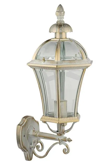Настенный фонарь уличный Oasis Light 95201L/02 Gw ROMA L Настенный фонарь уличный Oasis Light 95201L/02 Gw ROMA L