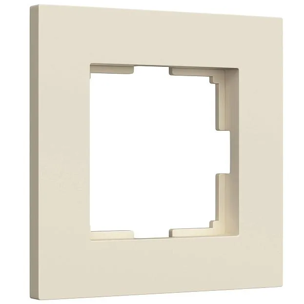 Рамка на 1 пост (айвори матовый) Werkel W0012962 Slab a062805 Рамка на 1 пост (айвори матовый) Werkel W0012962 Slab a062805