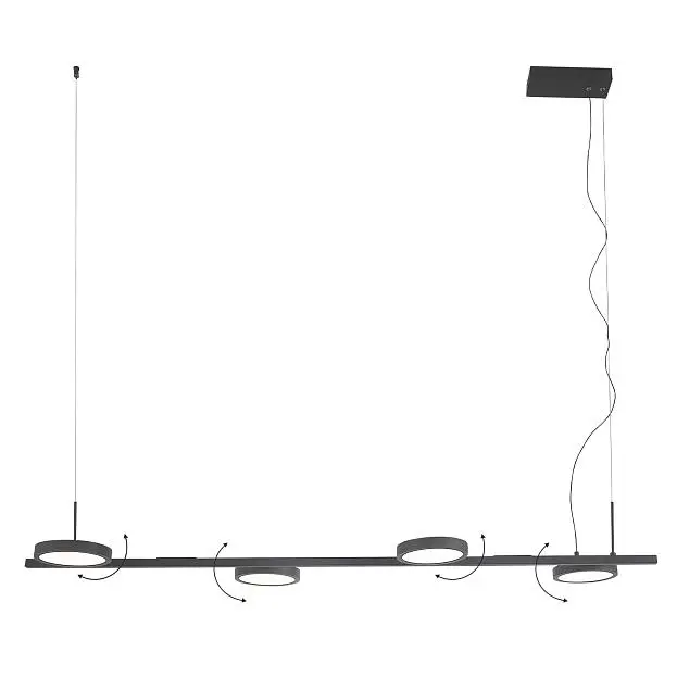 Подвесная люстра Crystal Lux CLT 027C4 L1000 BL Подвесная люстра Crystal Lux CLT 027C4 L1000 BL