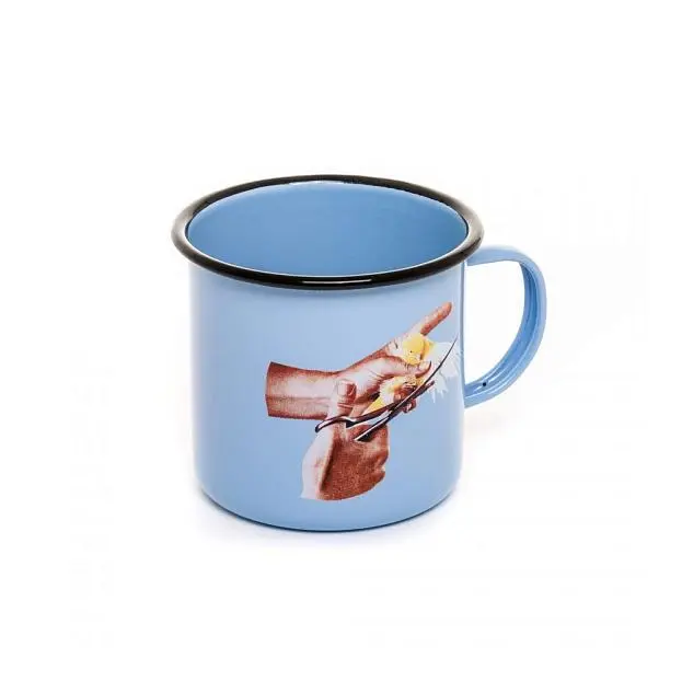 Кружка Mug Bird Seletti 16860 Toiletpaper Enamel Кружка Mug Bird Seletti 16860 Toiletpaper Enamel