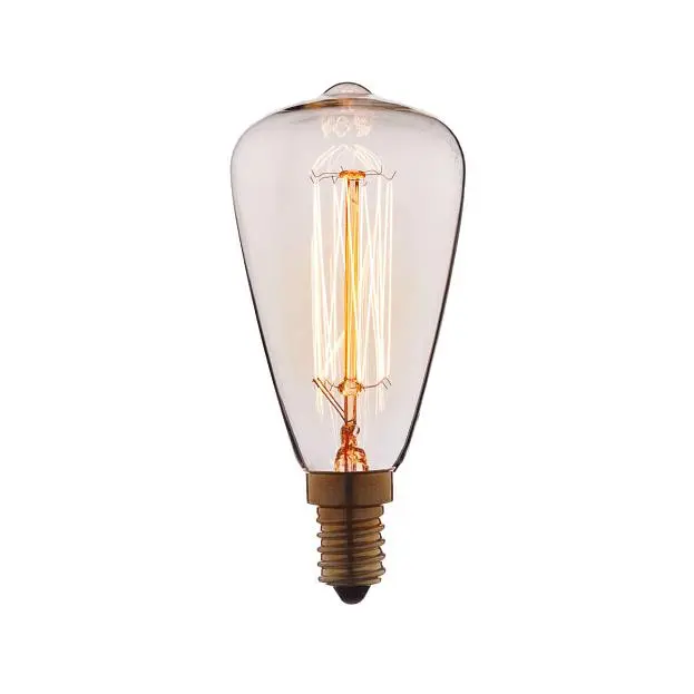 Лампа накаливания Loft It 4860-F E14 60W колба прозрачная Edison Bulb Лампа накаливания Loft It 4860-F E14 60W колба прозрачная Edison Bulb