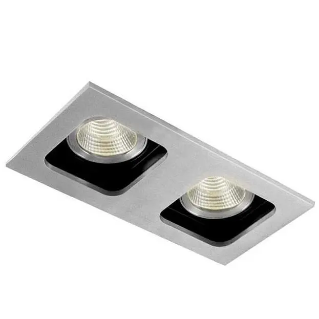 Точечный светильник Donolux DL18614/02WW-SQ Alu/Black DL18614 Точечный светильник Donolux DL18614/02WW-SQ Alu/Black DL18614