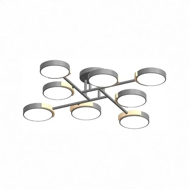 Потолочный cветильник LED4U L3212-840 GR Потолочный cветильник LED4U L3212-840 GR