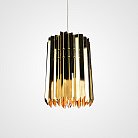 Подвесной Светильник Tom Kirk Facet Pendant Gold 73873-22 ImperiumLoft