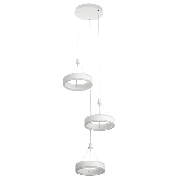 Подвесной светильник Белый LED Citilux CL719030 Дуэт Подвесной светильник Белый LED Citilux CL719030 Дуэт