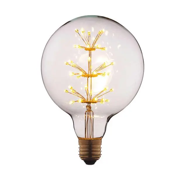 Лампа светодиодная Loft It G12547LED E27 3W шар прозрачный Edison Bulb Лампа светодиодная Loft It G12547LED E27 3W шар прозрачный Edison Bulb