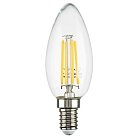 Лампа Lightstar 933504 LED FILAMENT C35 E14 6W 220V 4000K 360G CL