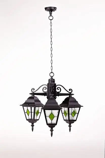 Уличный светильник подвесной Oasis Light 79970MlgG/3 Bl QUADRO M lead GLASS Уличный светильник подвесной Oasis Light 79970MlgG/3 Bl QUADRO M lead GLASS