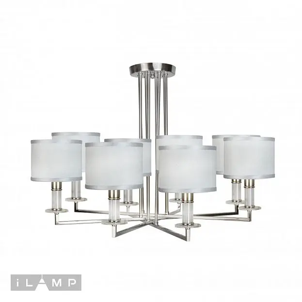Потолочная люстра iLamp 61240/8 nic Domino Потолочная люстра iLamp 61240/8 nic Domino