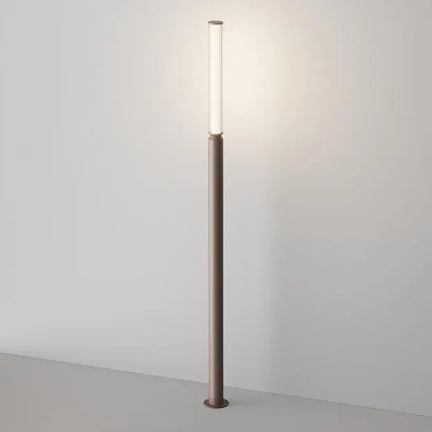 Фонарь уличный (столб) Outdoor Maytoni O593FL-L20BR3K Lit Фонарь уличный (столб) Outdoor Maytoni O593FL-L20BR3K Lit